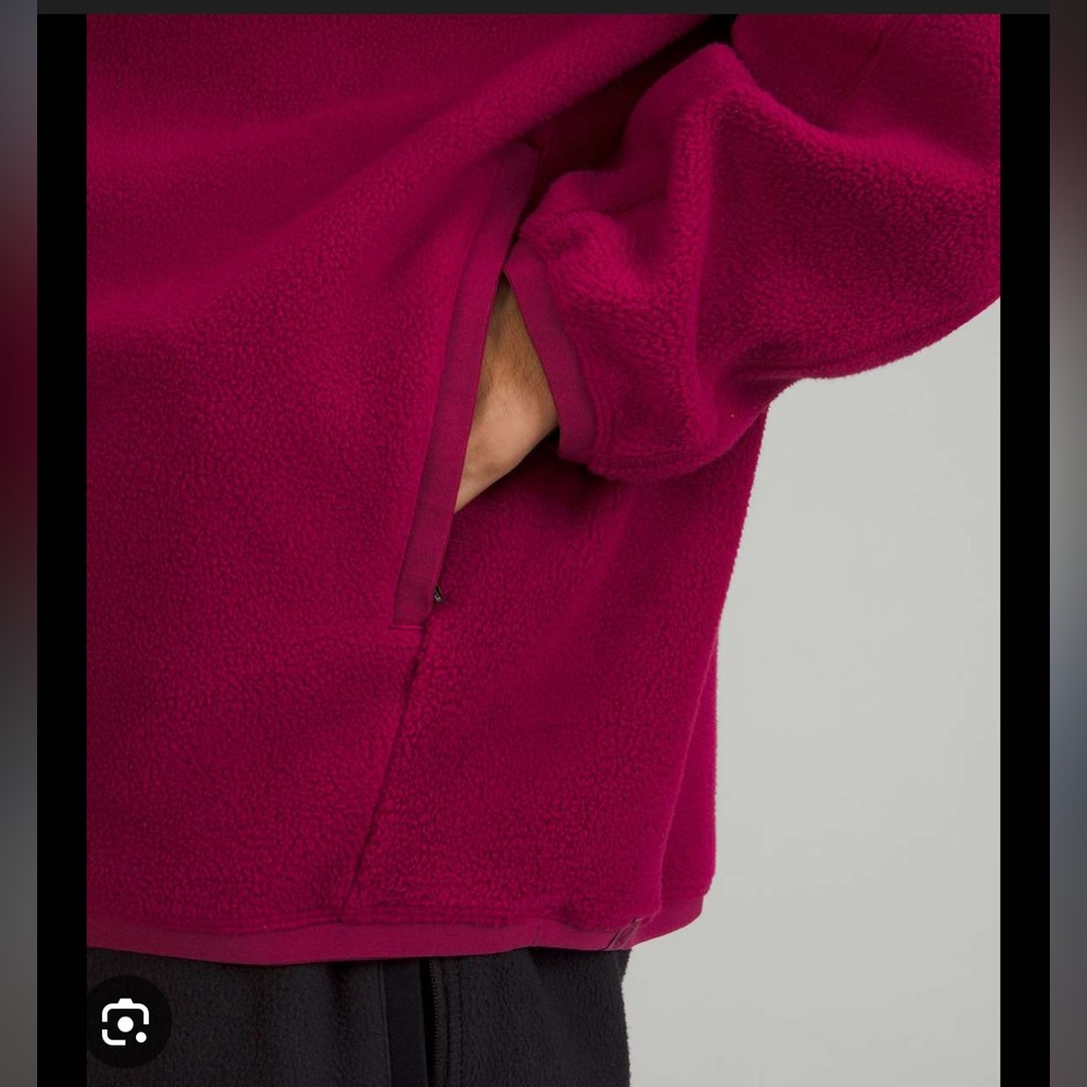 Lululemon Oversized Fit Fleece Half Zip - Picture 3 of 8